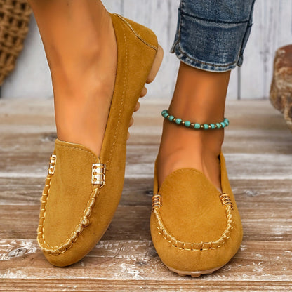 Slip-On Moccasin Loafers for Women – Effortless Comfort & Modern Style 3