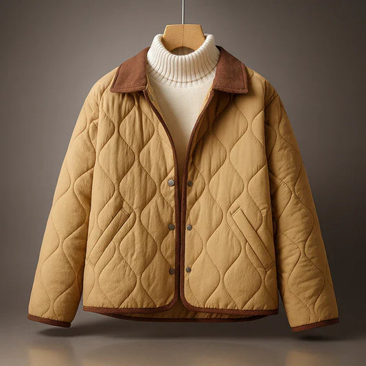 Kaylee quilted winter jacket, front view
