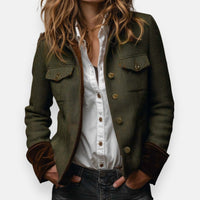 Willow | Women's Tailored Herringbone Tweed Jacket for Fall