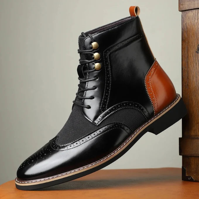Robert brogue boots, side profile
