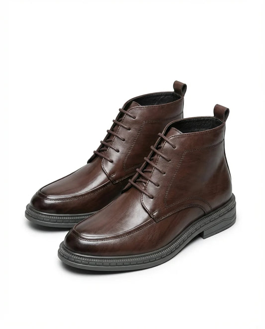 Men's Full-Grain Leather Boots with Goodyear Welt Construction, photo 1