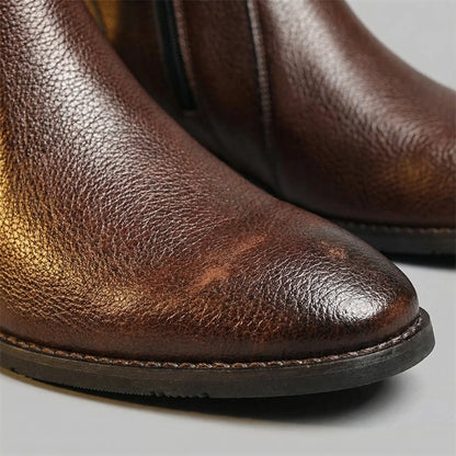 Men's Rugged Full-Grain Leather Boots with Steady City Sole, photo 7