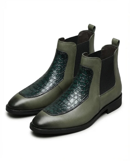 Charles leather boots, sole detail