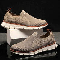 Zane | Men's Knit Mesh Slip On Shoes with Rubber Sole, Breathable Sneakers