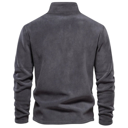 Men's fleece quarter zip pullover