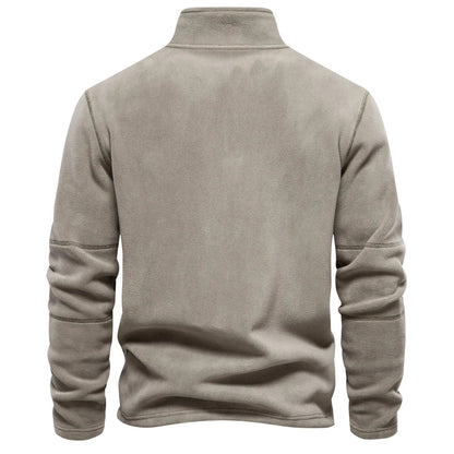 Men's fleece quarter zip pullover