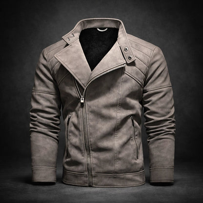 Kaki Structured Sculpted Tailored Winter Coat with Set-In Pockets