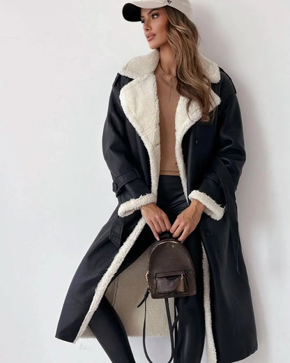 Double-Breasted Longline Trench Coat – view 4
