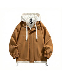 Noah | Men's Hooded Insulated Parka with Adjustable Drawstring Hem