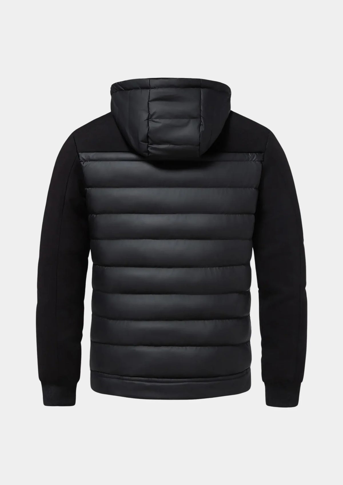 Barrett down jacket worn, lifestyle shot