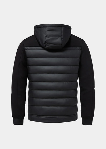 Barrett down jacket worn, lifestyle shot