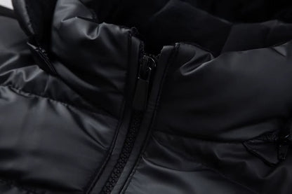 Barrett down jacket, hardware detail