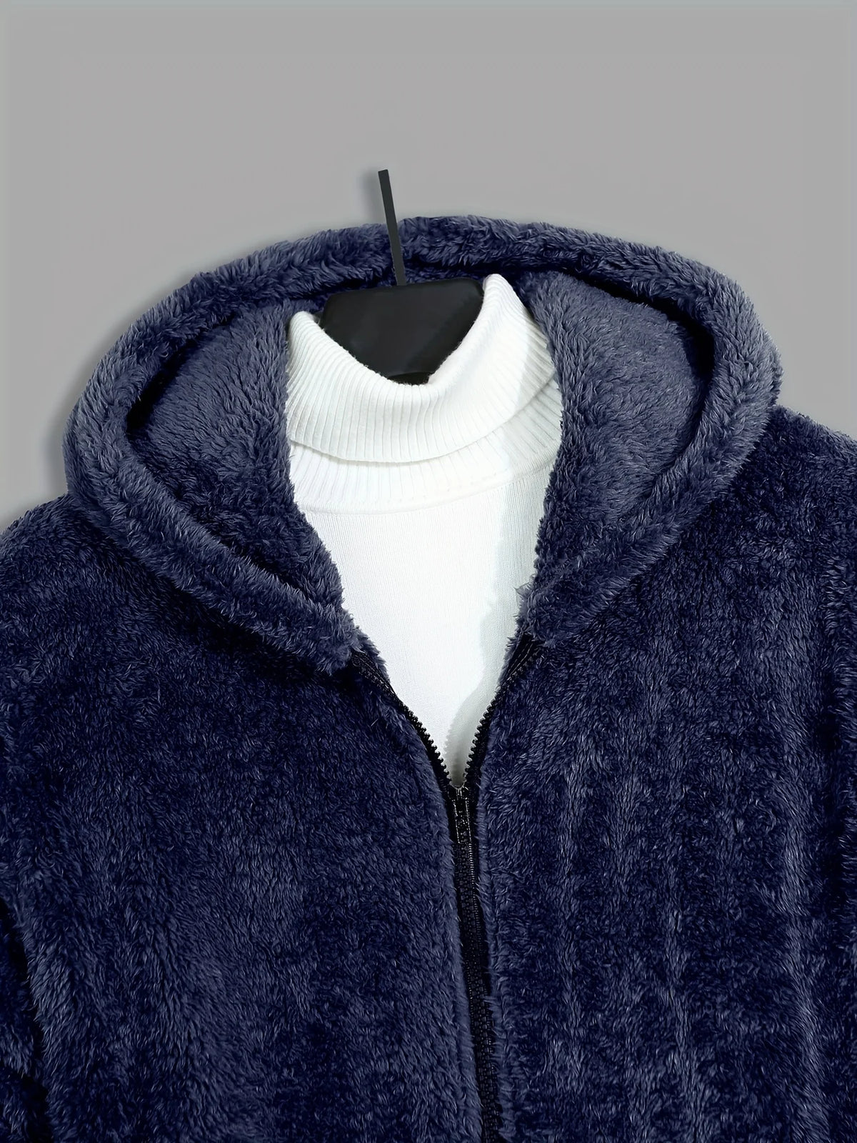 Men's Hooded Zip Jacket, Cold-Weather Outerwear