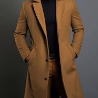 Coraline | Tailored Longline Winter Coat with Slant Pockets
