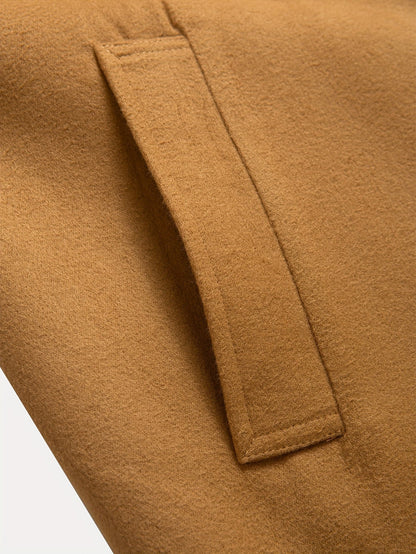 Tailored Longline Winter Coat with Slant Pockets – view 4