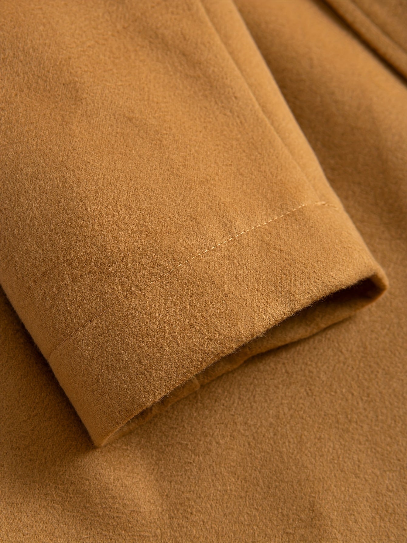 Tailored Longline Winter Coat with Slant Pockets – view 5