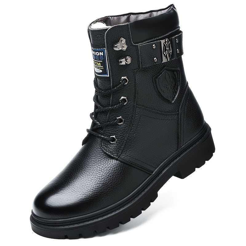 Black Fleece Men's Rugged Cold-Weather Boots