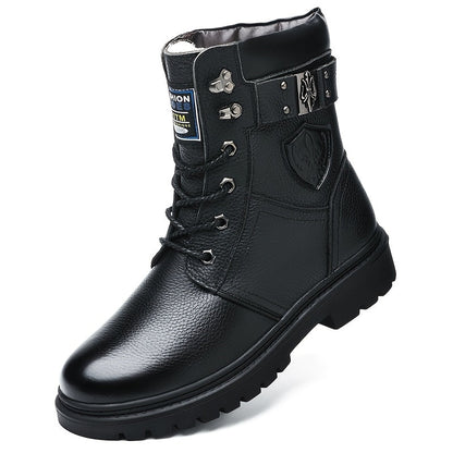 Black Fleece Men's Rugged Cold-Weather Boots