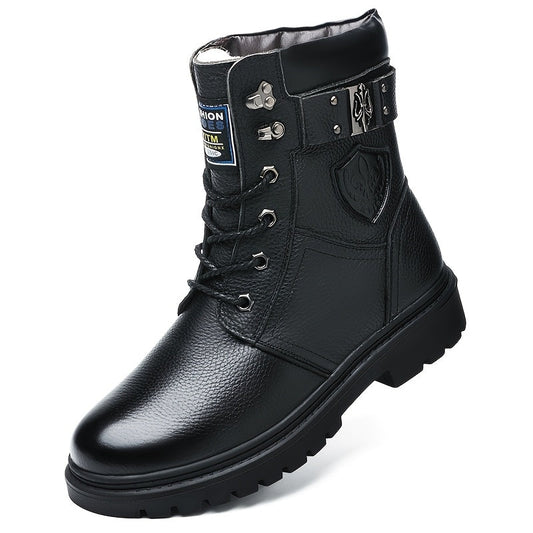 Black Fleece Men's Rugged Cold-Weather Boots