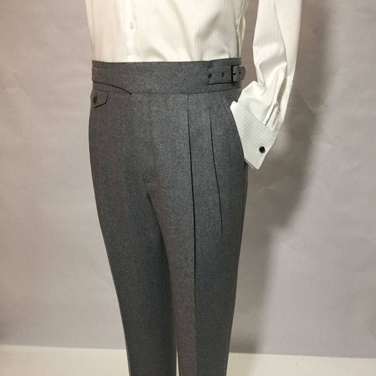 Men's worsted wool gurkha pants