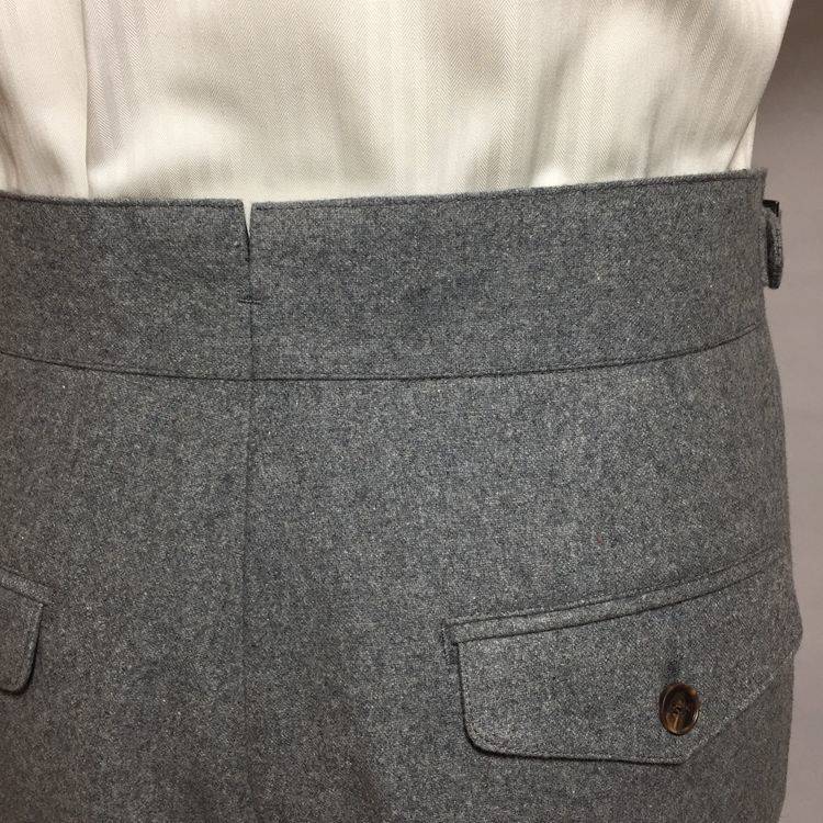 Men's worsted wool gurkha pants