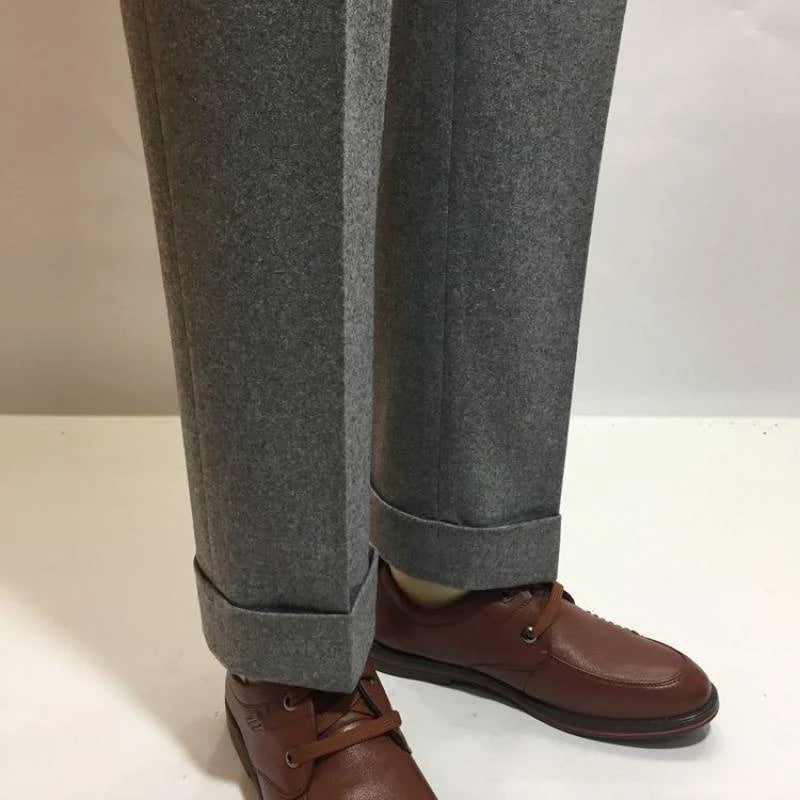 Men's worsted wool gurkha pants