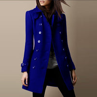 Ingrid | Women's Double-Breasted Tailored Coat for Fall