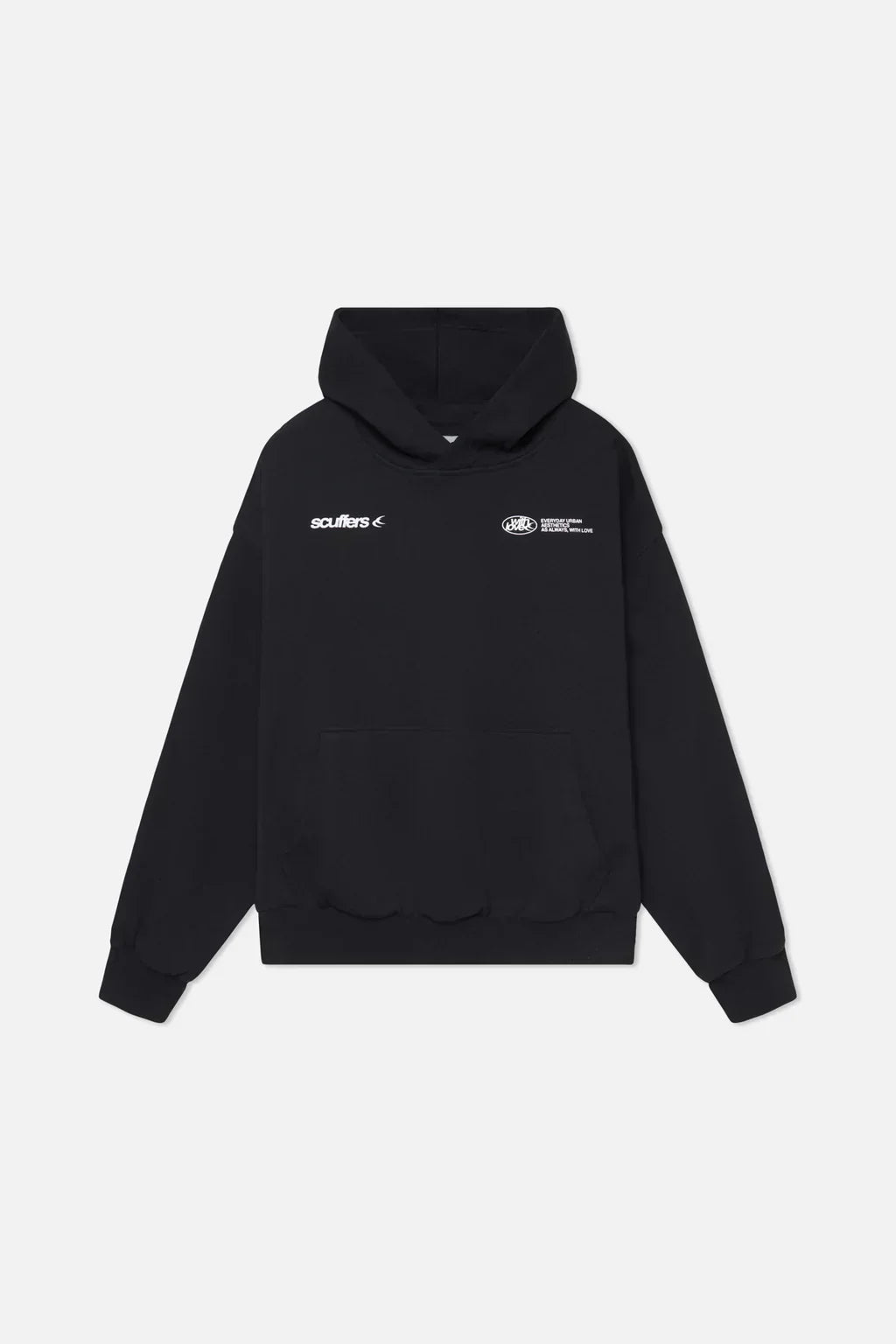 oversized hoodie with back graphic