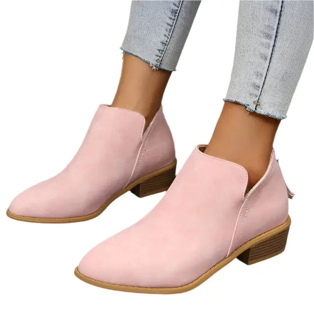 Women’s Modern Low Heel Ankle Boots – Comfortable & Durable Everyday Style 3
