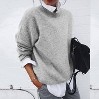Celeste | Women's Oversized Crew Neck Sweater for Fall