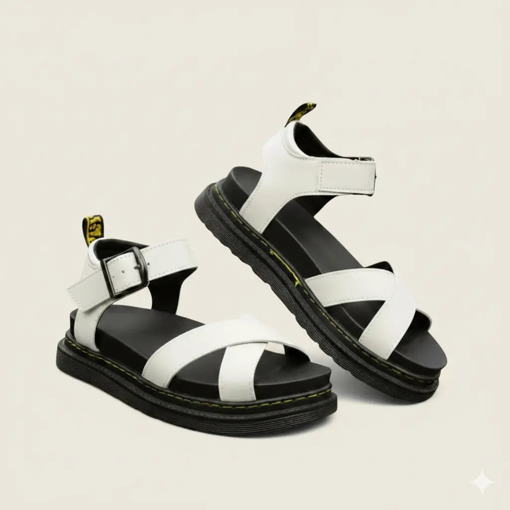 Women’s Platform Sandals – Chunky Buckle Strap, All-Day Comfort 1