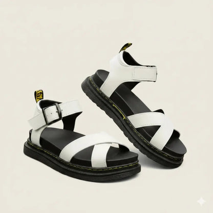 Women’s Platform Sandals – Chunky Buckle Strap, All-Day Comfort 1
