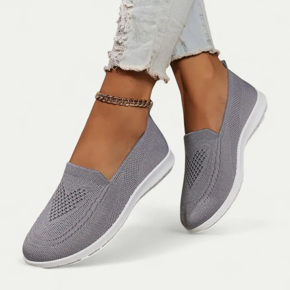 Women's Slip On Walking Shoes - Cushioned, Mesh & Comfort Fit 2
