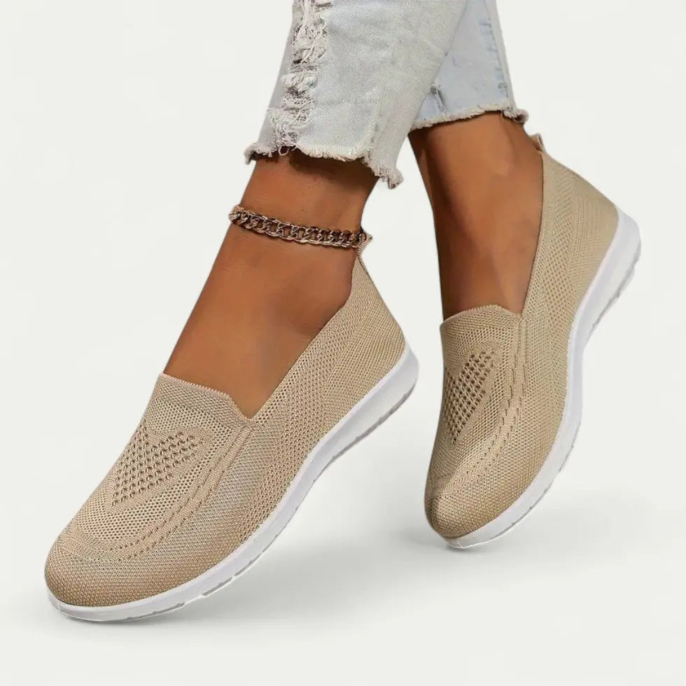 Women's Slip On Walking Shoes - Cushioned, Mesh & Comfort Fit 4