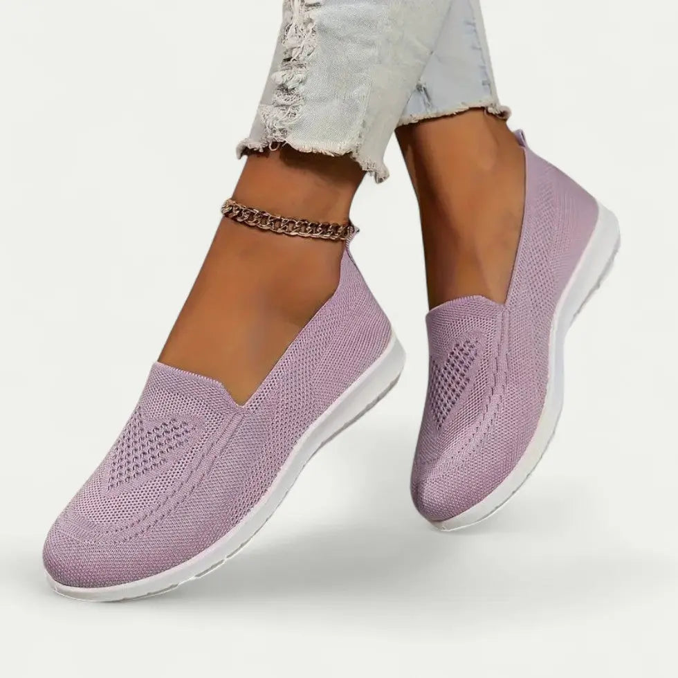 Women's Slip On Walking Shoes - Cushioned, Mesh & Comfort Fit 7