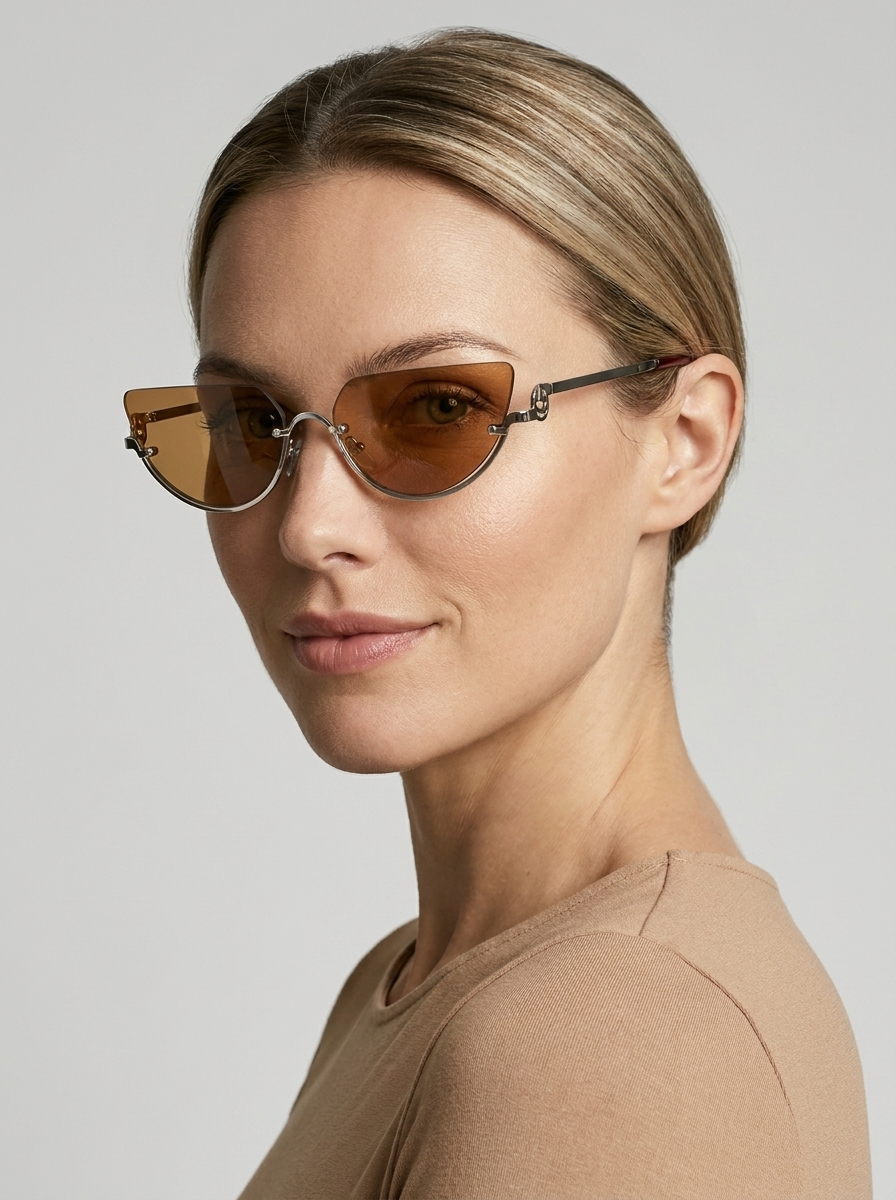 Women's purple Cat Eye Sunglasses