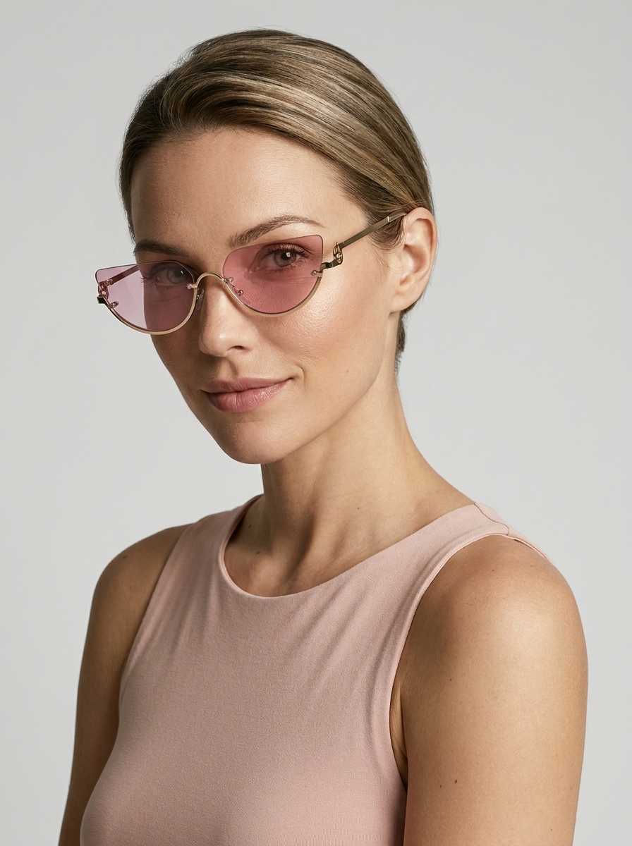 Women's purple Cat Eye Sunglasses
