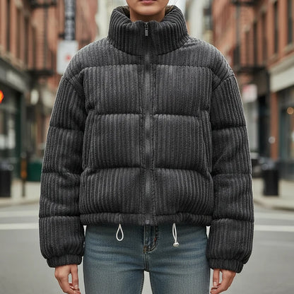 Willow puffer jacket in ivory