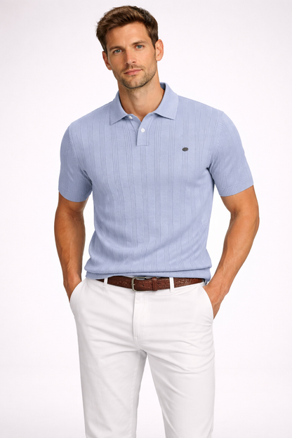 Evan | Crisp Polo Shirt Short Sleeve Fit