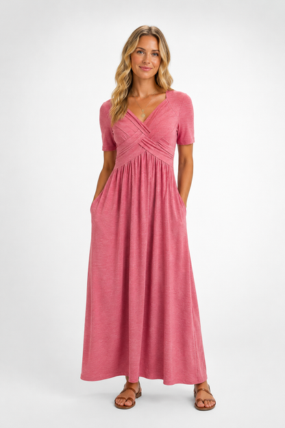 Vera | Womens Dress Midi A Line Flattering 4