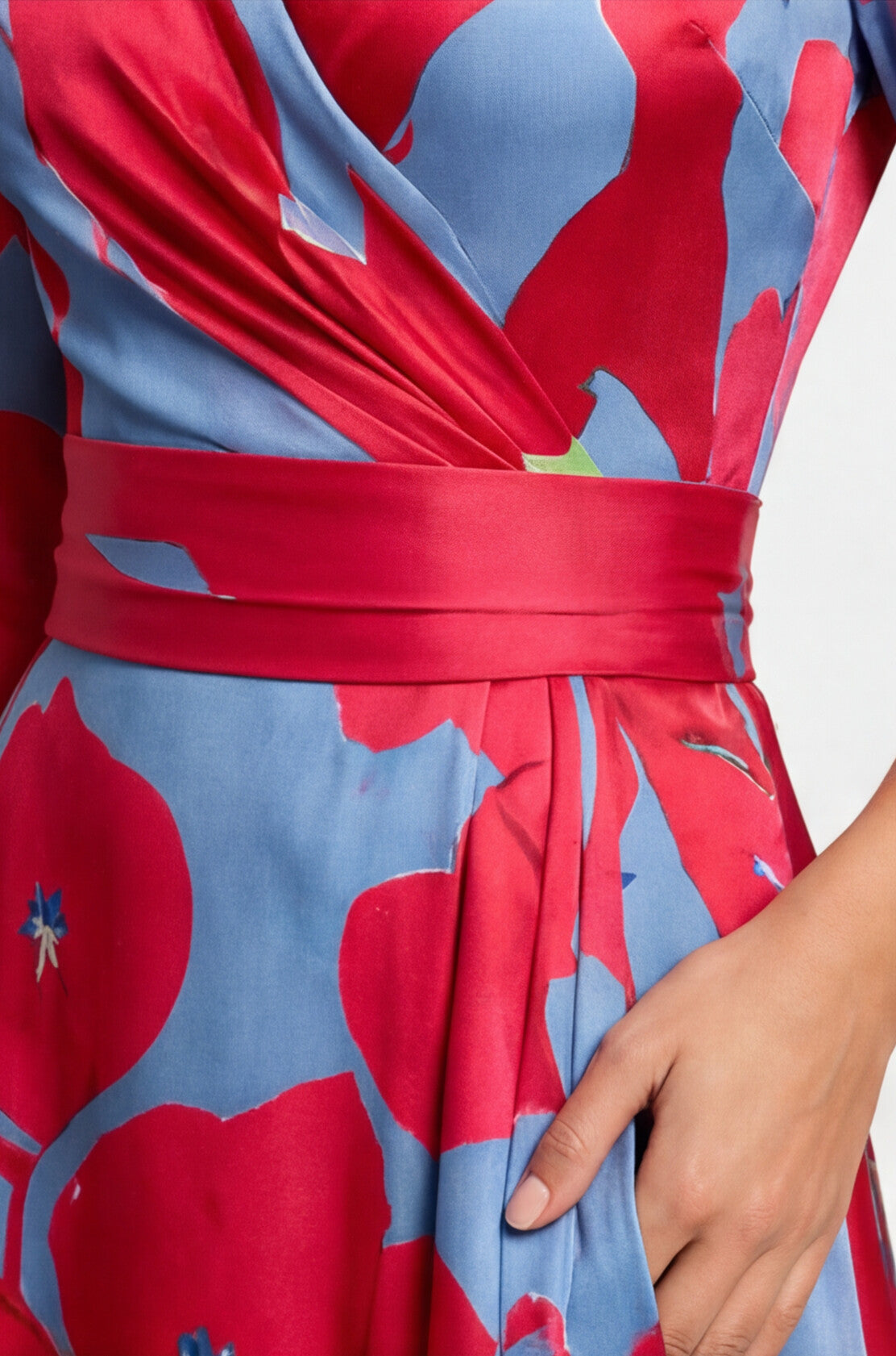 Lana | Midi Dress Elegant Tailored Fit Style 0