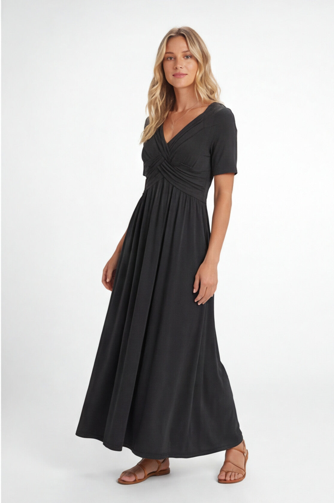 Vera | Womens Dress Midi A Line Flattering 4